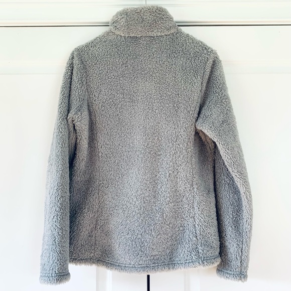 Patagonia Jacket Women’s Los Gatos 1/4 Zip Pullover Fuzzy Fleece Gray Size M - Picture 3 of 8